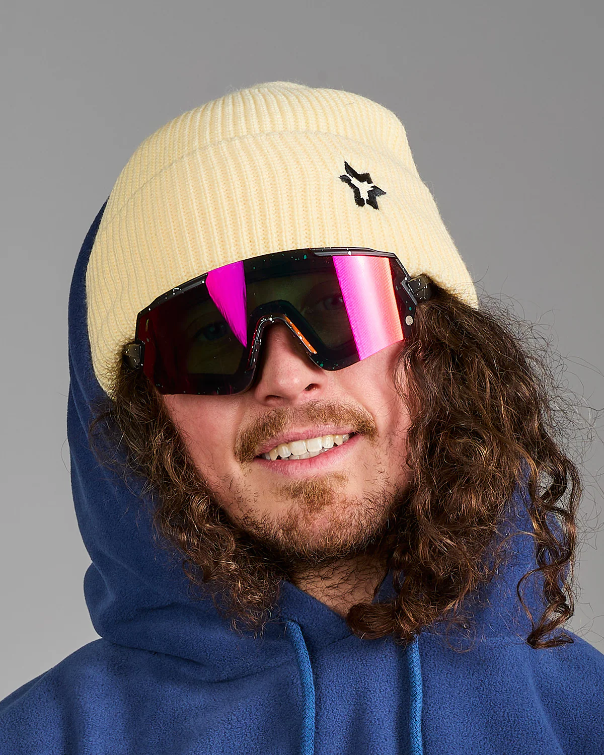 Behind The Pines Raptor 80's Black Pink Mirror - Image 7