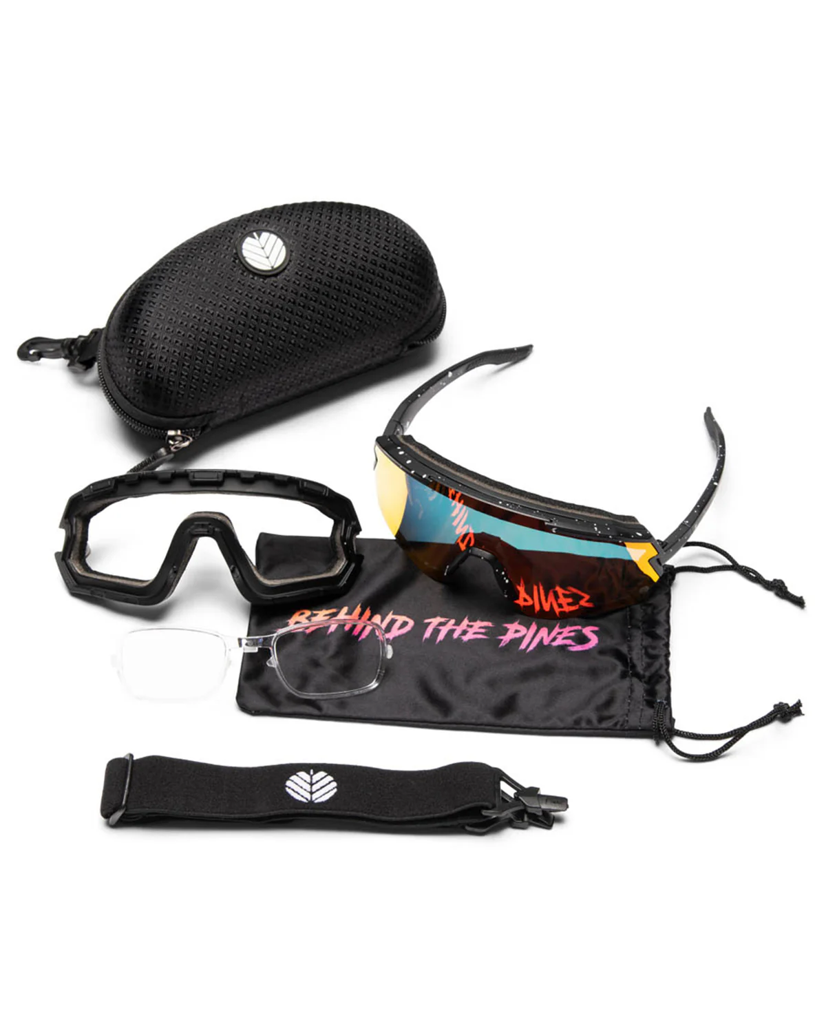 Behind The Pines Raptor 80's Black Red - Image 6