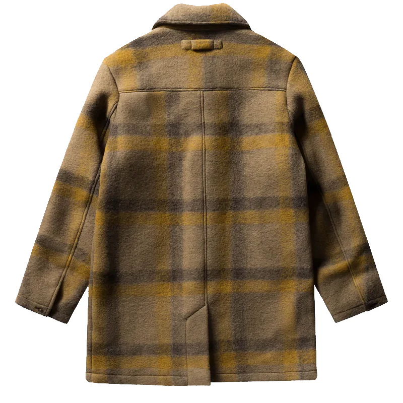 Brixtol T-Coat Wool Yellow Check - Image 3